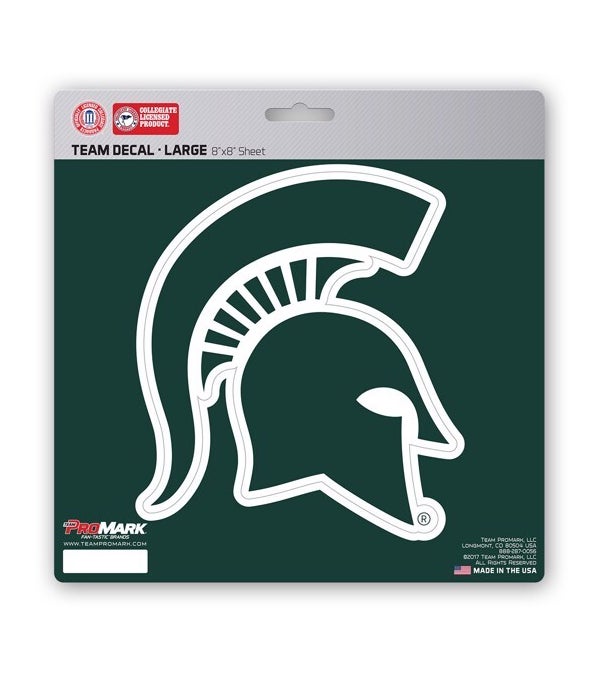 MICHIGAN STATE SPARTANS LARGE DECAL