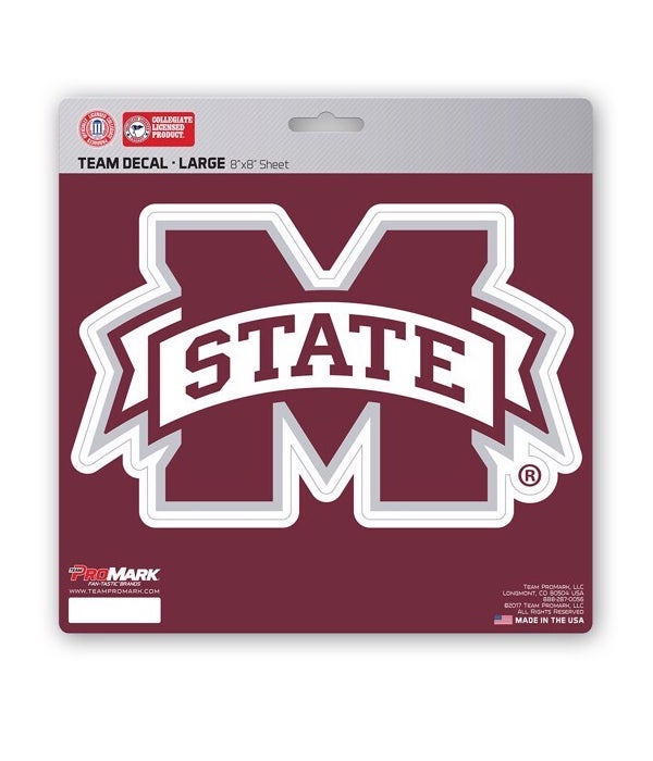 MISSISSIPPI STATE BULLDOGS LARGE DECAL