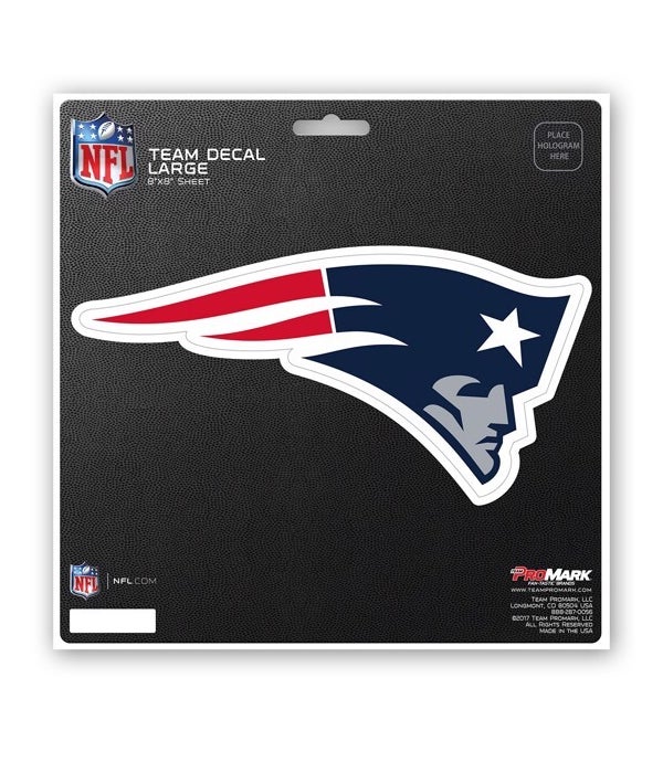 NEW ENGLAND PATRIOTS LARGE DECAL