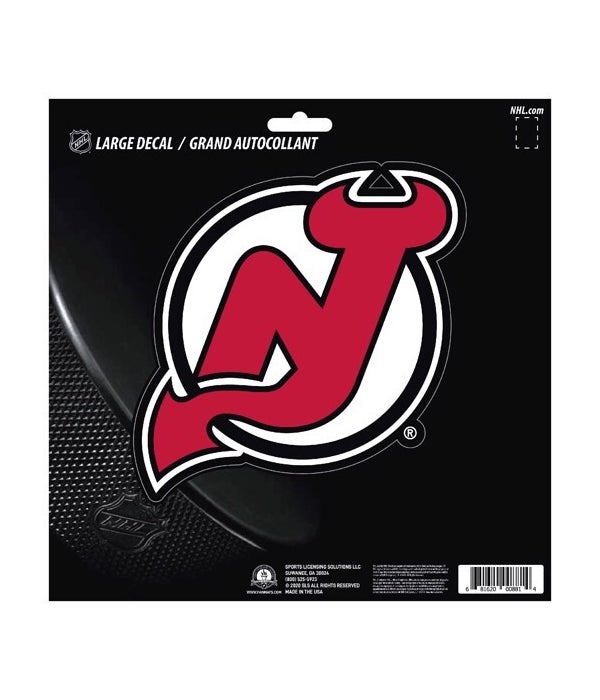 NEW JERSEY DEVILS LARGE DECAL