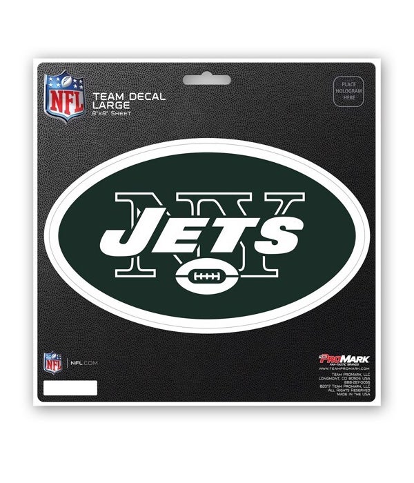 NEW YORK JETS LARGE DECAL