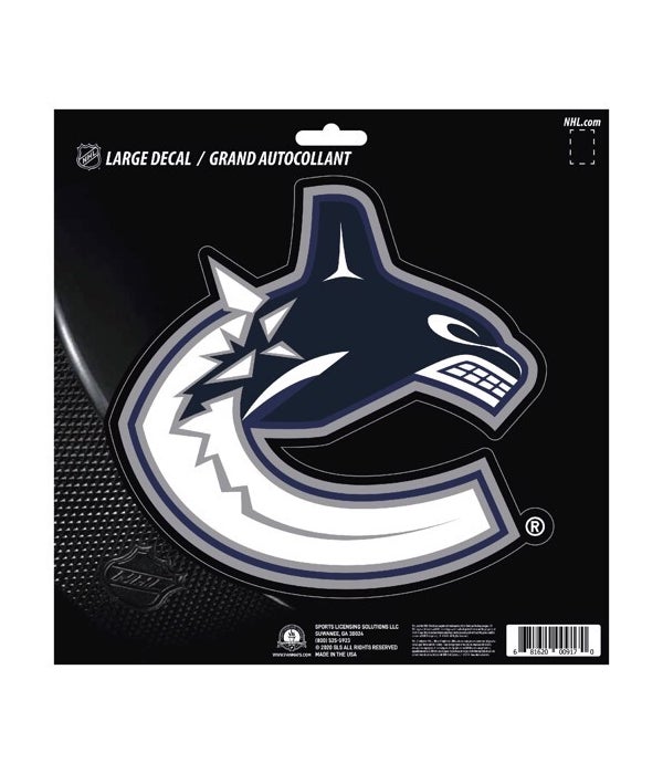 VANCOUVER CANUCKS LARGE DECAL