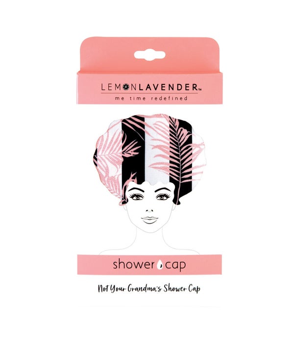 Tropic Lemon Lavender Shower Cap 4PC