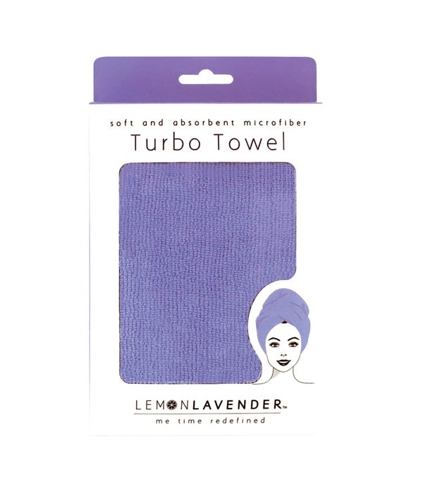 Very Violet Turbo Towel 3PC