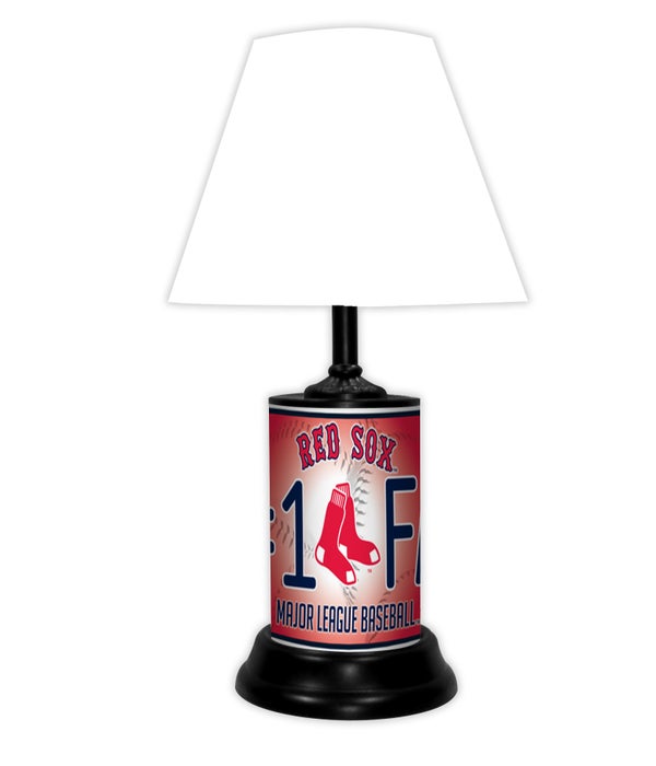 BOSTON RED SOX LAMP-WT