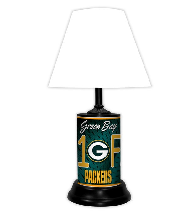 GB PACKERS LAMP-WT