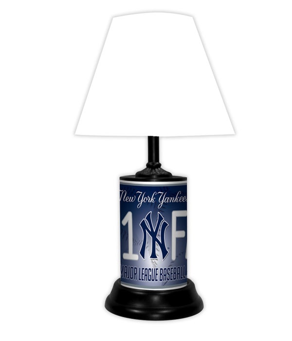 NY YANKEES LAMP-WT