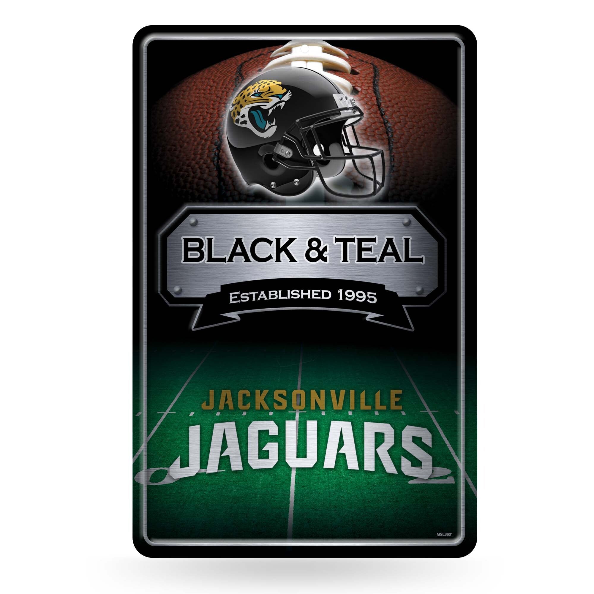 Jacksonville Jaguars Wristlet Lanyard, Teal, NFL Keychain