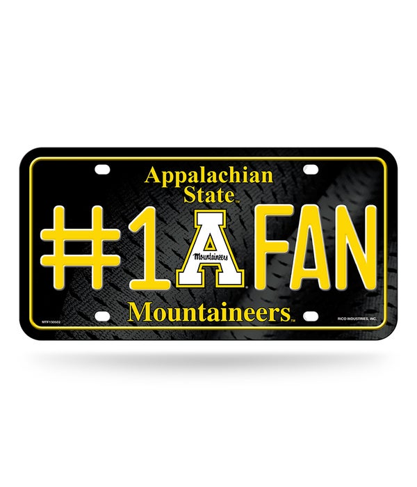 APALACHIAN STATE LICENSE PLATE