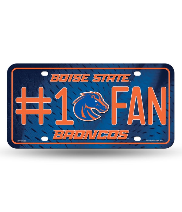 BOISE STATE LICENSE PLATE