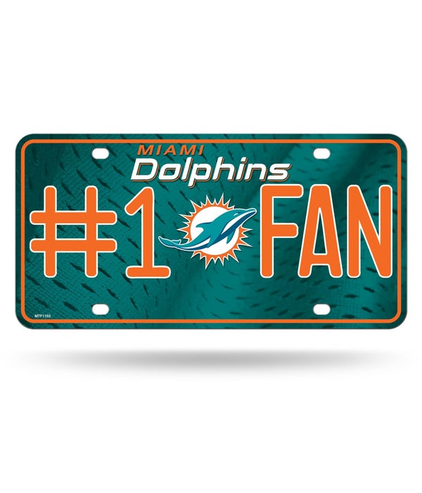 MIA DOLPHINS LICENSE PLATE