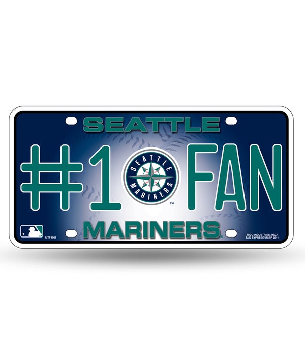 SEATTLE MARINERS LICENSE PLATE
