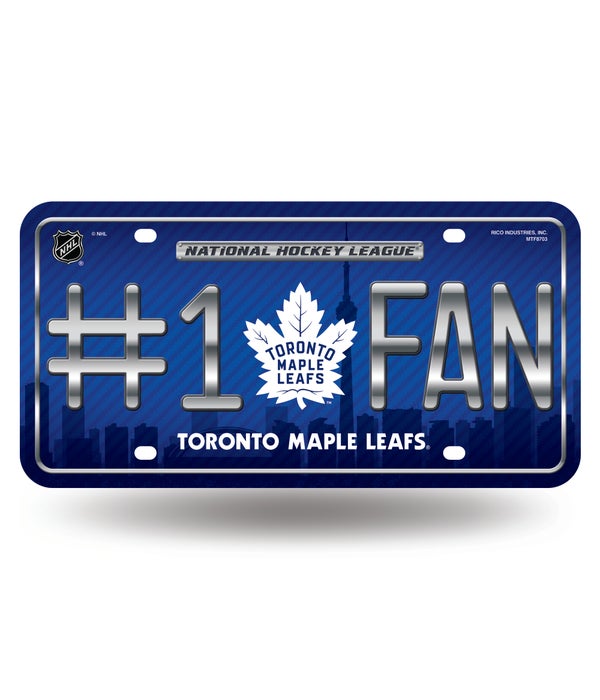 TOR MAPLE LEAFS LICENSE PLATE