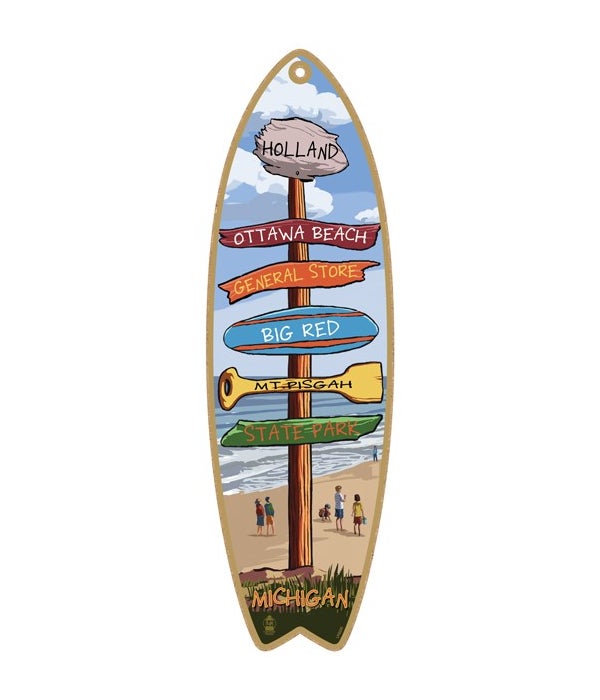 Destination Beach Custom Surfboard