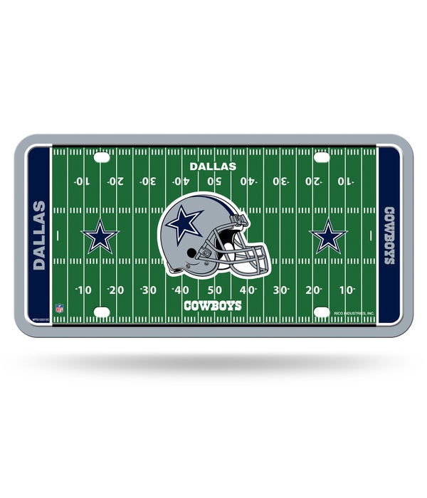 DAL COWBOYS FIELD LICENSE PLATE