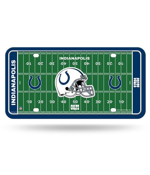 IND COLTS FIELD LICENSE PLATE