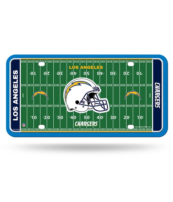 LA CHARGERS FIELD LICENSE PLATE