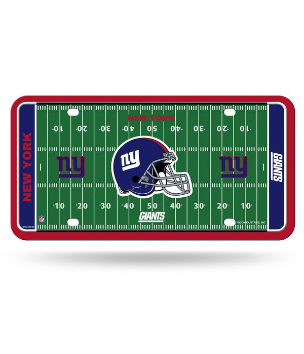 NY GIANTS FIELD LICENSE PLATE