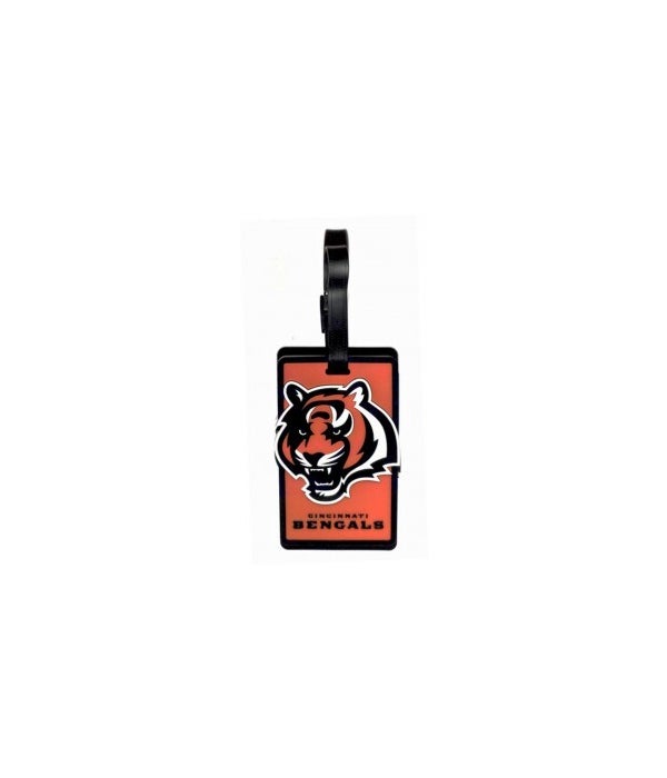 CIN BENGALS LUGGAGE TAG