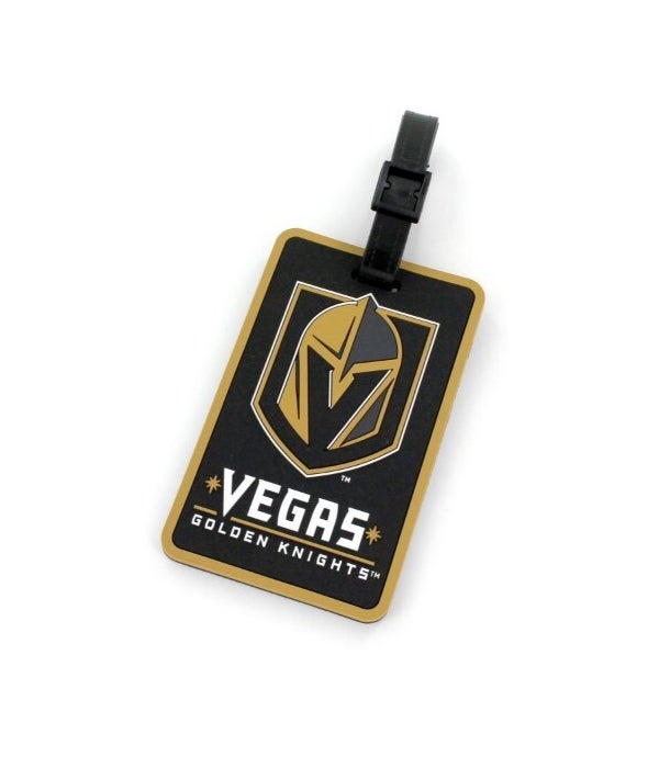 LAS VEGAS GOLDEN KNIGHTS LUGGAGE TAG