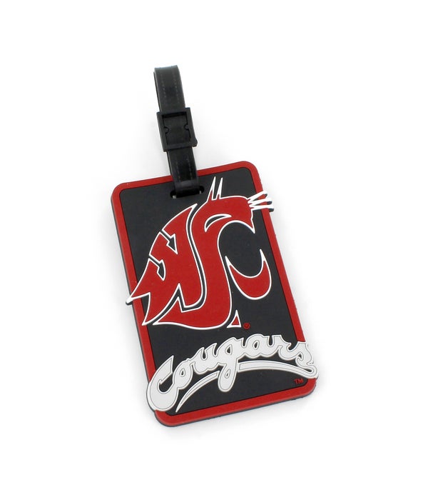 WASH STATE COUGARS LUGGAGE TAG