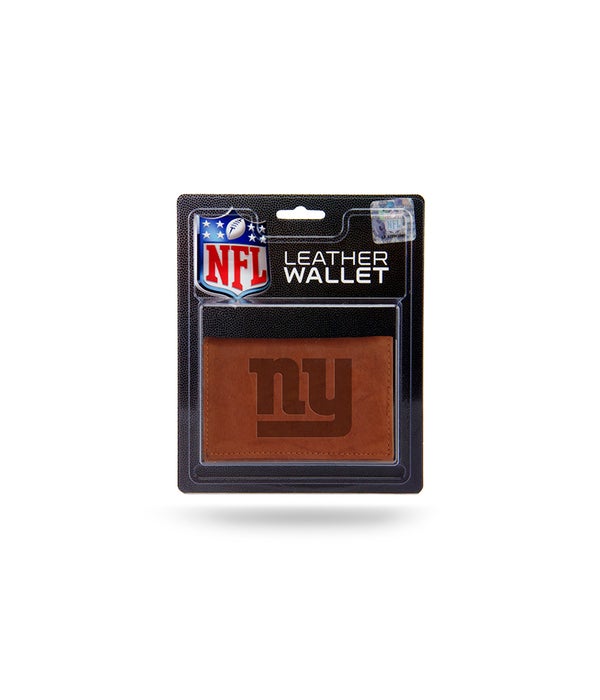 MANMADE LEATHER WALLET - NY GIANTS