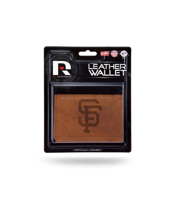 MANMADE LEATHER WALLET - SF GIANTS