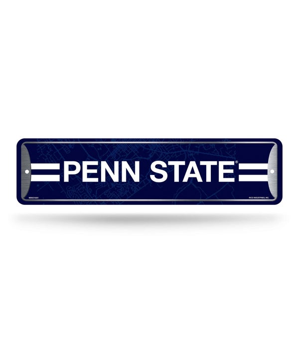 PENN STATE NITTANY LIONS METAL STREET SIGN