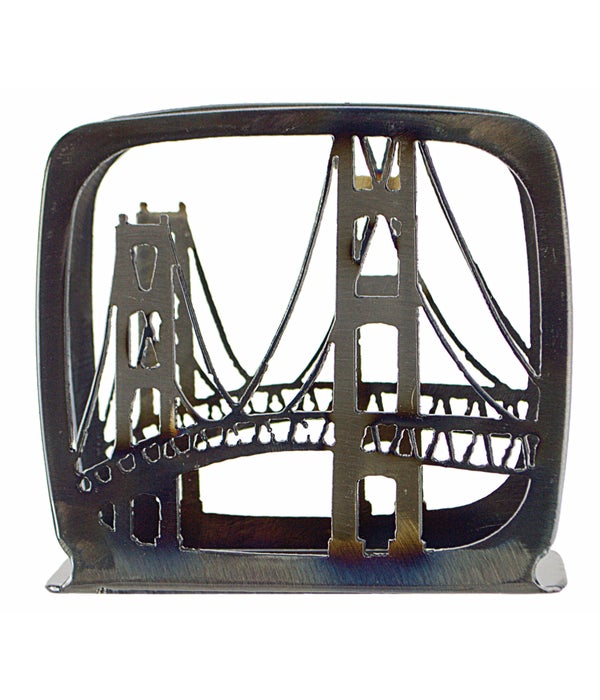 Mackinac Bridge 6x5.5 Napkin Holder