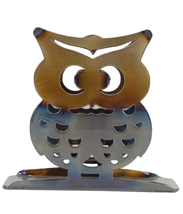 Cute Fat Owl 6x5.5 Napkin Holder