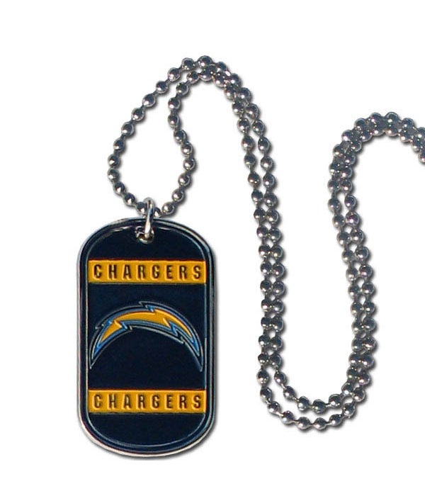 NECK TAG - LA CHARGERS