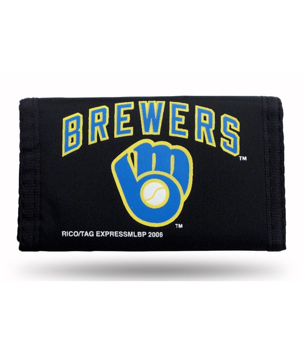 MIL BREWERS NYLON WALLET