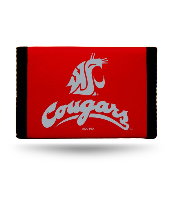 WASH STATE COUGARS NYLON WALLET