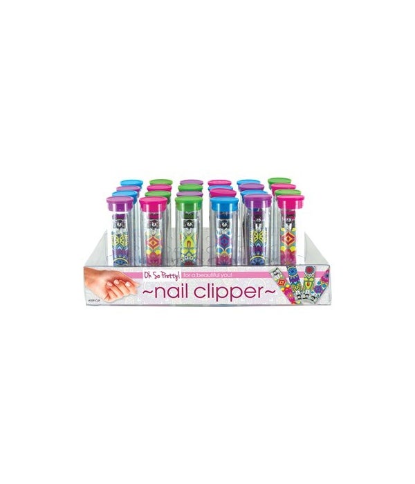 Oh So Pretty! Nail Clippers 24 Pack