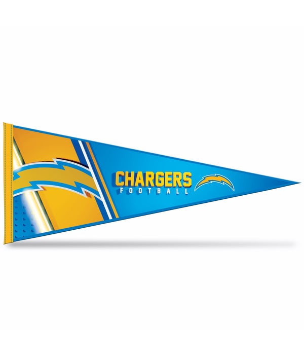 LOS ANGELES CHARGERS 12" X 30" PENNANT