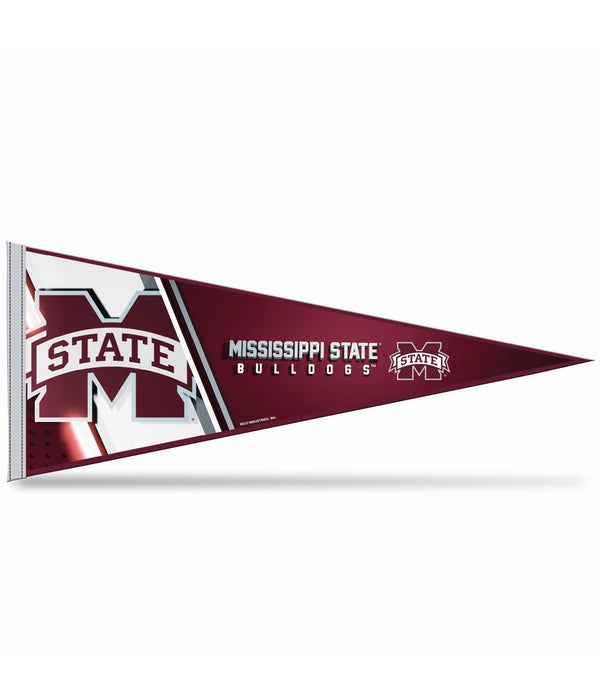 MISSISSIPPI STATE BULLDOGS 12" X 30" PENNANT