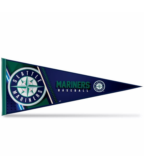 SEATTLE MARINERS 12" X 30" PENNANT