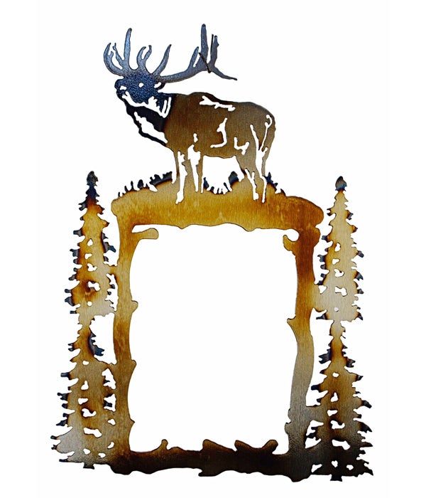 Elk Side View 8x10 Picture Frame
