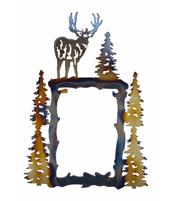 Mule Deer Standing (5x7) Picture Frame