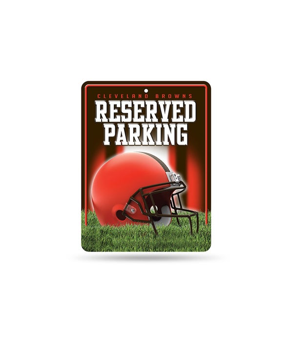 PARKING SIGN - CLEV BROWNS