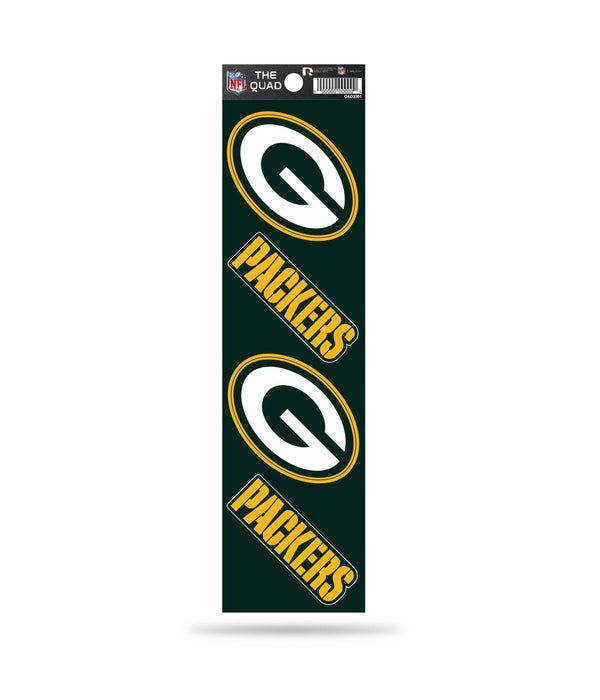 QUAD DECAL - GREEN BAY PACKERS