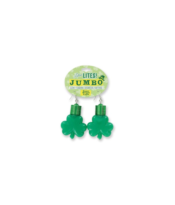St. Patricks Jumbo Light Earrings 24PC