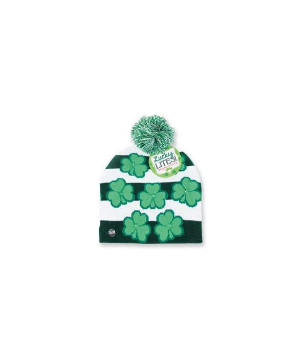 Light Up Knitted Hat 12PC