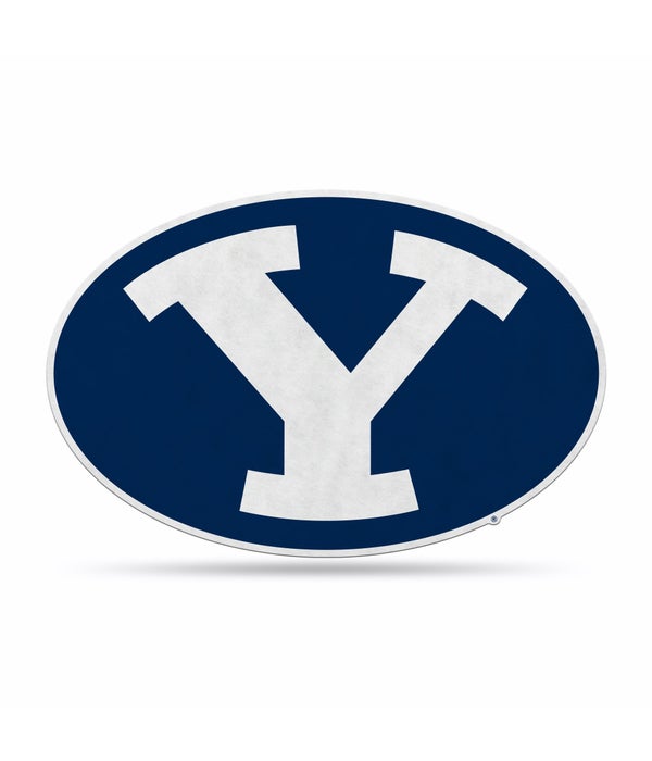 BRIGHAM YOUNG COUGARS LARGE SHAPE CUT PENNANT