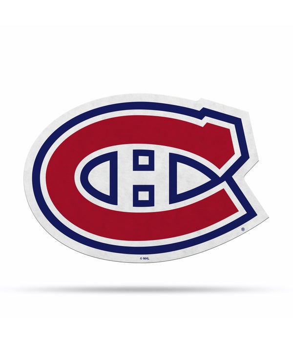MONTREAL CANADIENS LARGE SHAPE CUT PENNANT