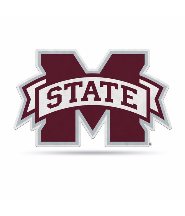 MISSISSIPPI STATE BULLDOGS LARGE SHAPE CUT PENNANT