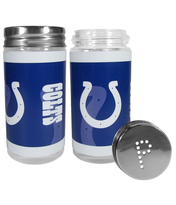 INDIANAPOLIS COLTS GLASS SALT & PEPPER SHAKER