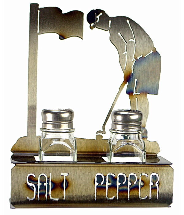 Golfer 6.5x8.5 Inch-Salt & Pepper Set