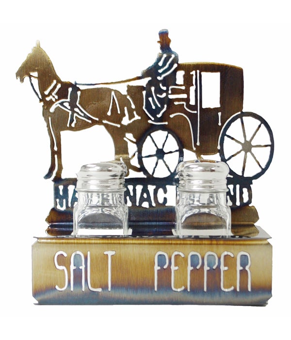 Horse & Buggy 6.5x8.5 Inch-Salt & Pepper Set