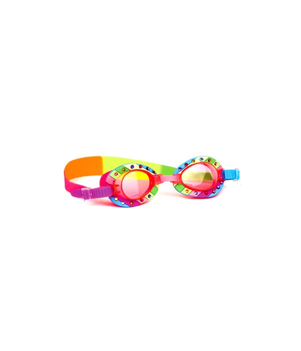 Rainbow Kids Swimming Goggles 3PC